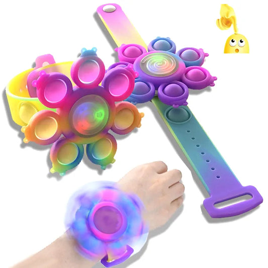 Spinning Pop Fidget Bracelet | Pop Fidget Bracelet | PlayfulSenses