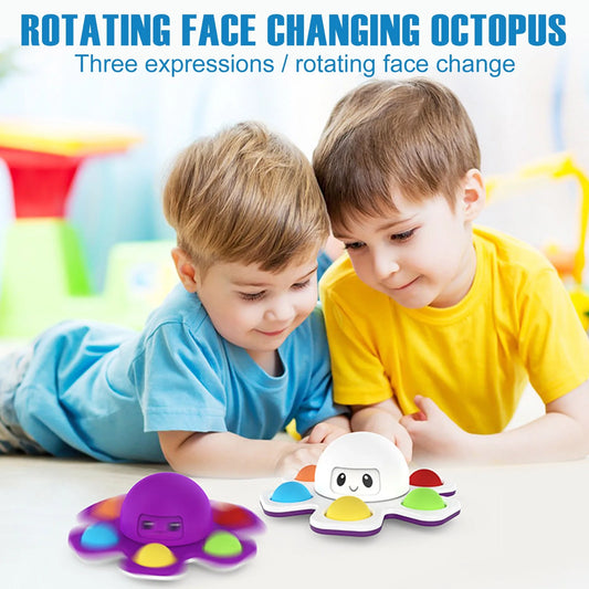 Face-Changing Fidget Spinner