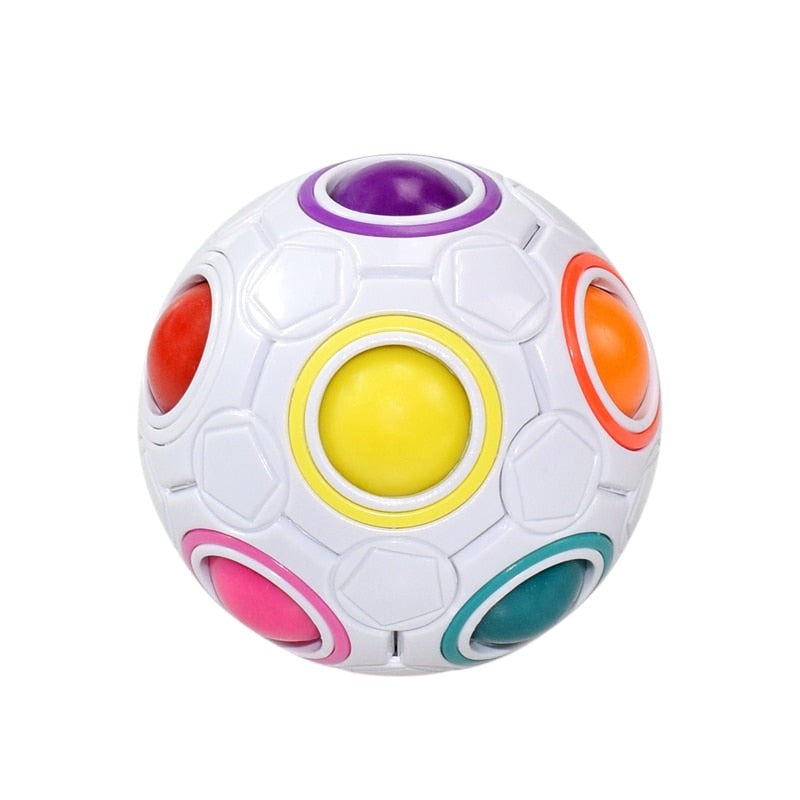 Cube Rainbow Ball Puzzle 