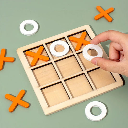 Tic-Tac-Toe Wooden Puzzle