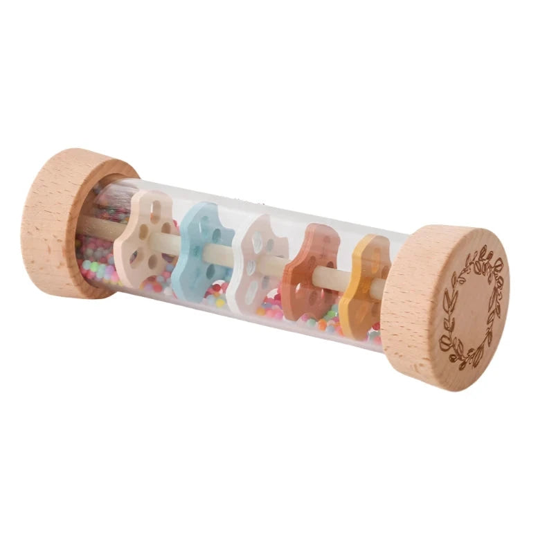 Hourglass Music Rattle Stick