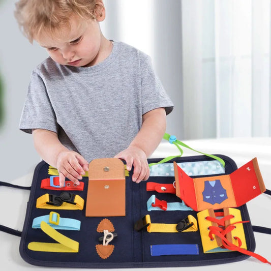 Buckle Busy Board Sensory Toy