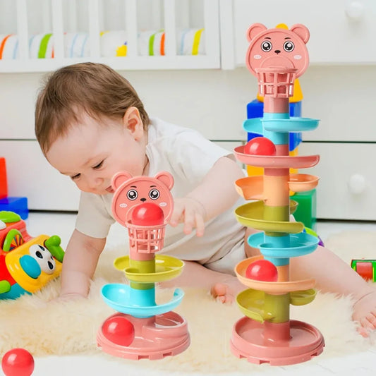 Sliding Ball Track Tower Toy