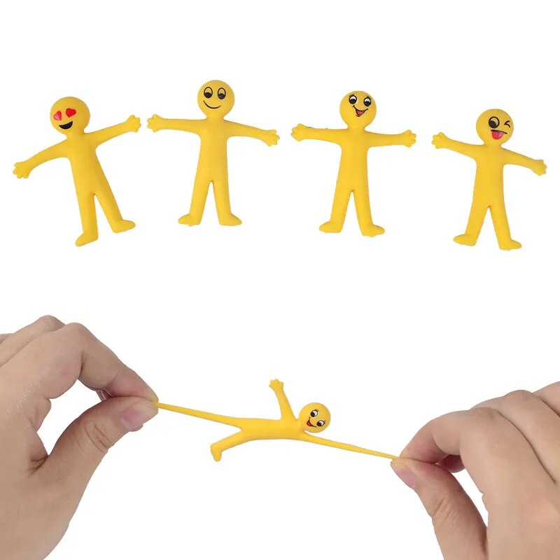 Smiley Man Stretchy Toy | Smiley Anti-stress Toy | PlayfulSenses