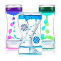 Wheel Motion Hourglass | Windmill Liquid Timer | PlayfulSenses