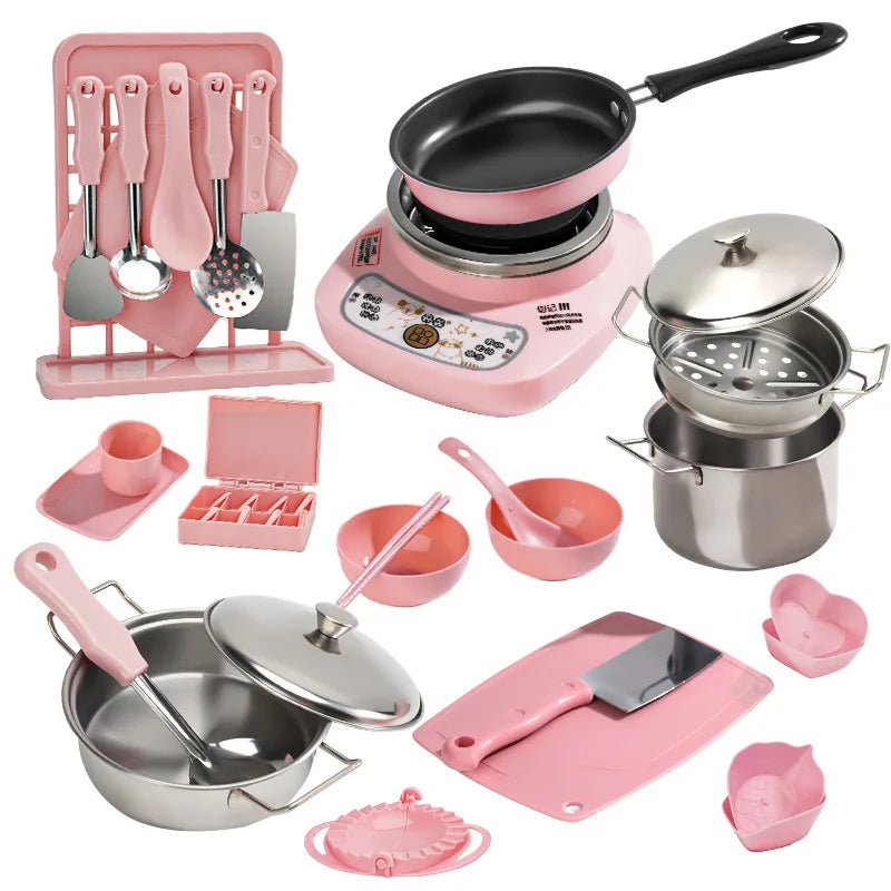Mini Kitchen Cooking Toy Set