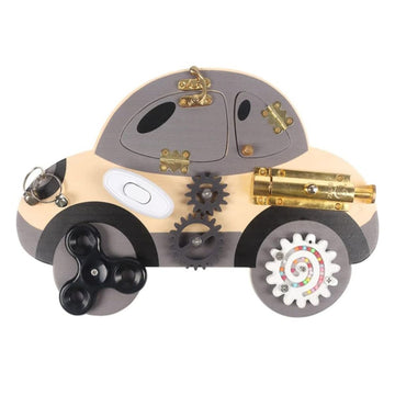 Wooden Car Busy Board